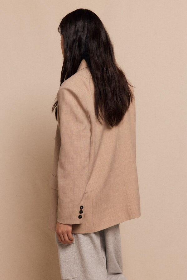Slowlove Blazer oversized Tostado