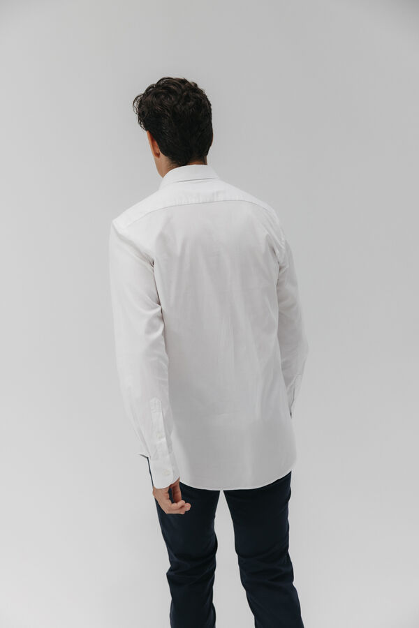 elPulpo Camisa social Royal Oxford Branco