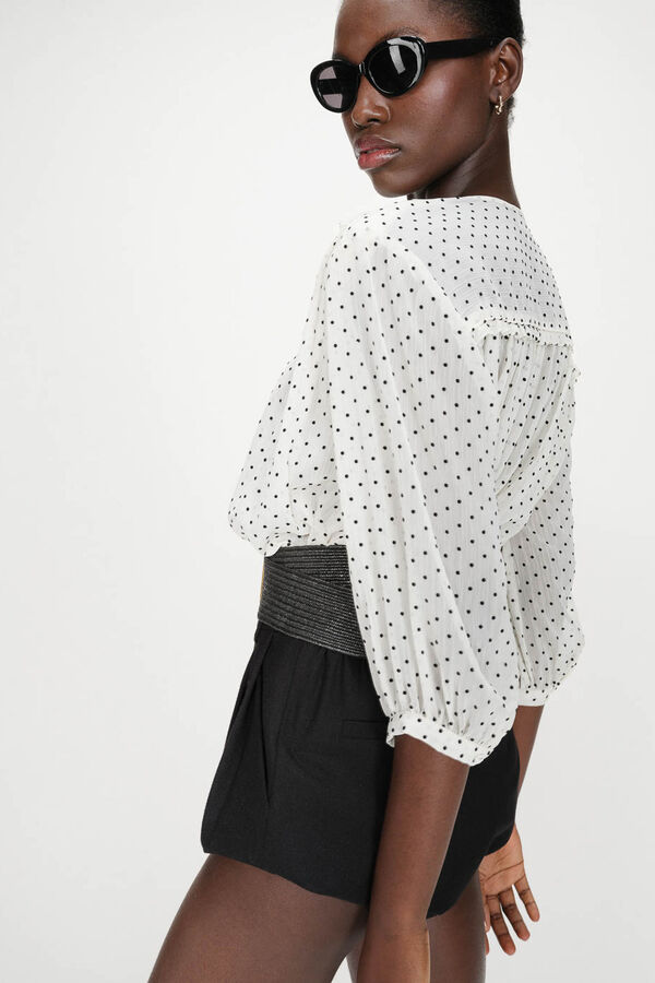 Grace & Mila Blusa manga 3/4 Valianna Branco