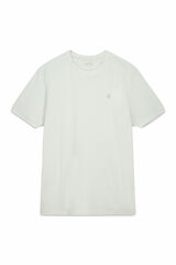 Cortefiel Basic piqué t-shirt Kaki