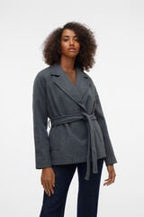 Vero Moda Jaqueta curta de pano Cinzento