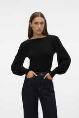 Vero Moda Long-sleeved top Black