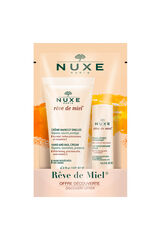 Nuxe Cofre regalo crema de manos rêve de miel + stick de labios formato doypack 4gr + 30ml Naranja