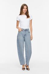 Vila Jeans barrel fit Azul