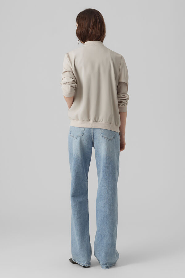 Vero Moda Blusão bomber Cinzento