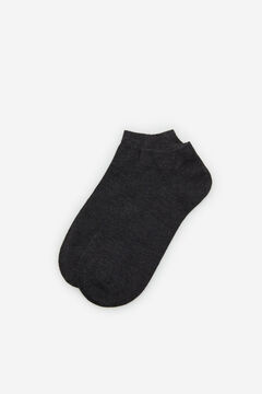 Cortefiel EcoCoolmax® ankle socks Gray