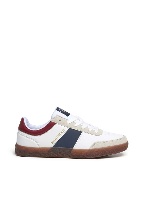 Spagnolo Chinelos de quarto casuais de lazer Branco