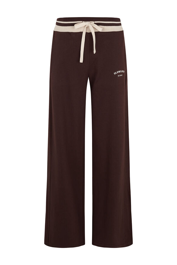 Slowlove Jogger trousers Dark brown