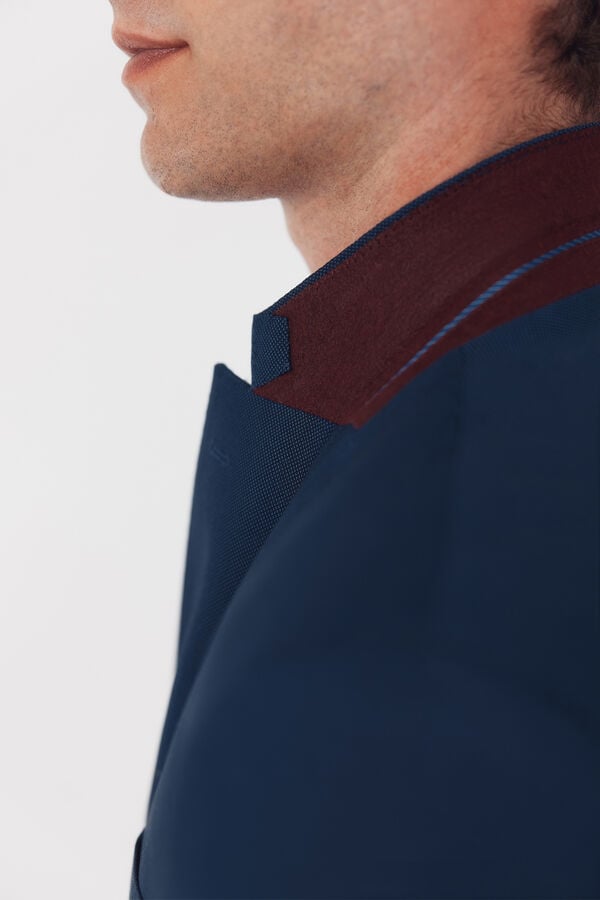 Cortefiel Estrutura azul americana do s&eacute;culo XXI Azul