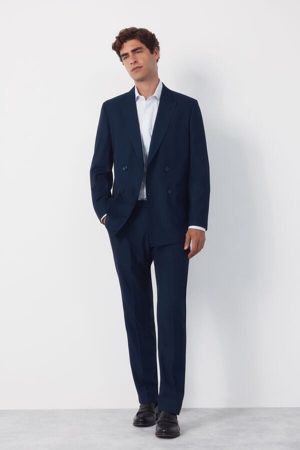 Cortefiel Blazer cross-dressingXXI Serie structure Navy