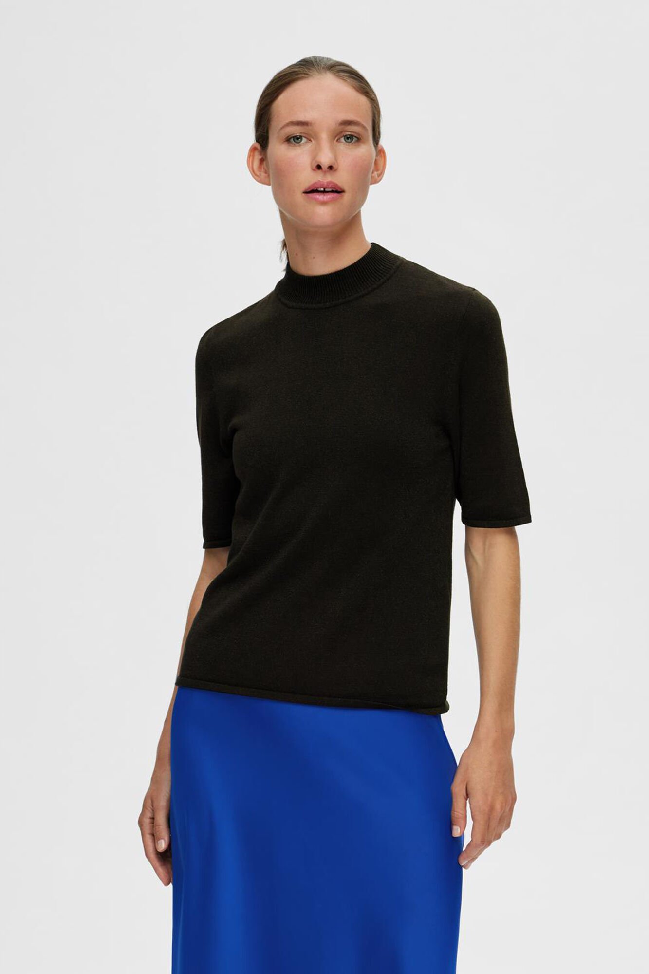 Sparkly online black turtleneck