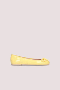 Cortefiel Low-cut ballet flat Yellow
