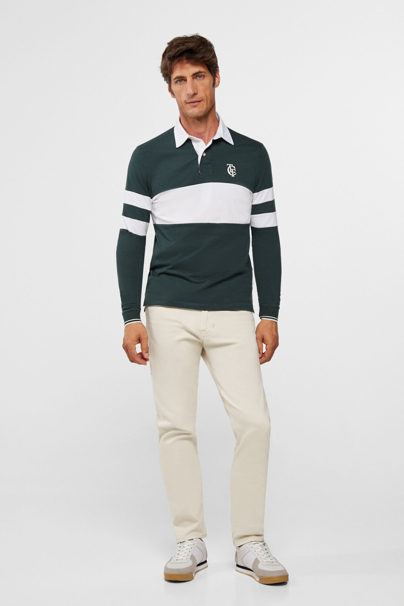 polos manga larga cortefiel