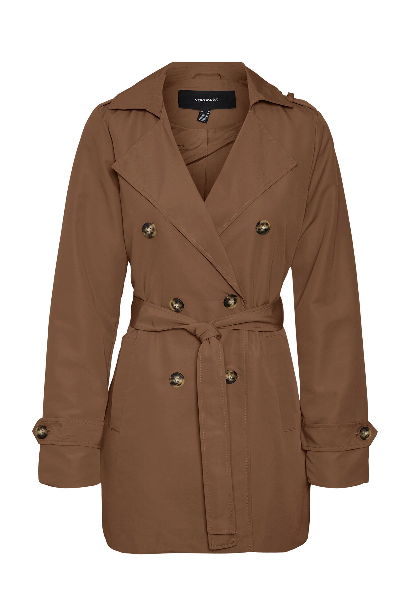 Vero Moda Curve Gabardina cl&aacute;ssica midi tamanhos grandes