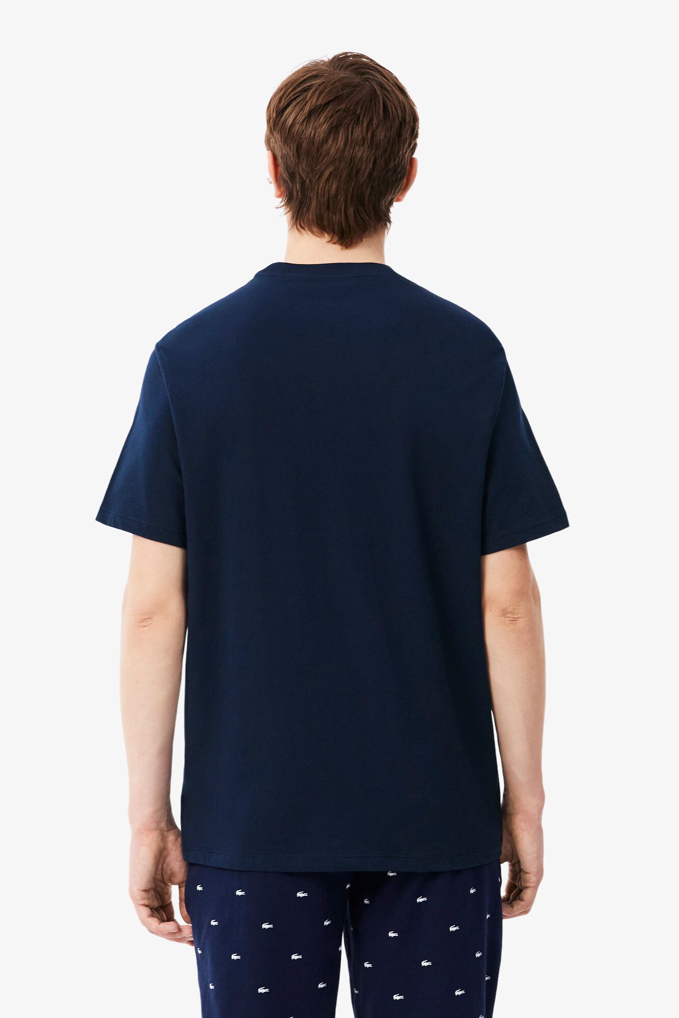 Lacoste T-shirt de manga curta estampada