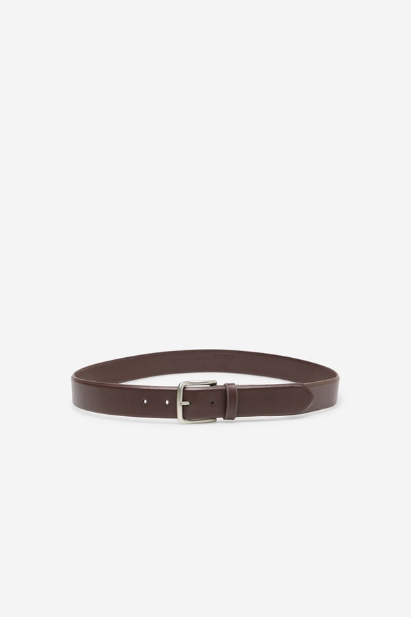 Cortefiel Stretch dress belt Dark brown