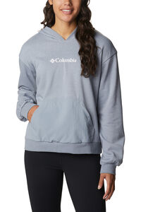 Cortefiel Columbia Logo III French terry hoodie for women™  Grey