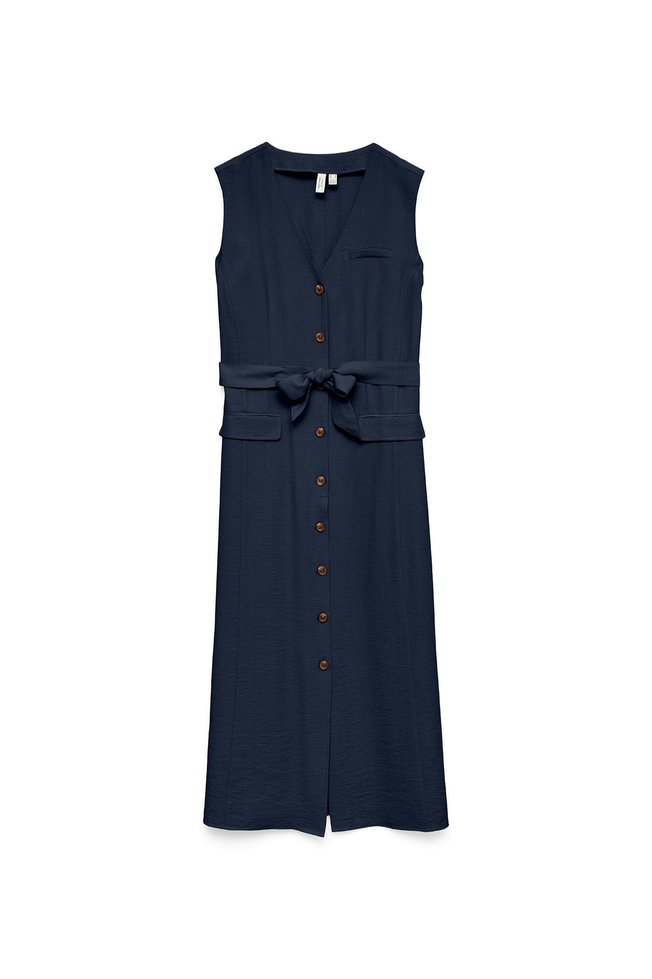 Vero Moda Vestido camiseiro sem mangas