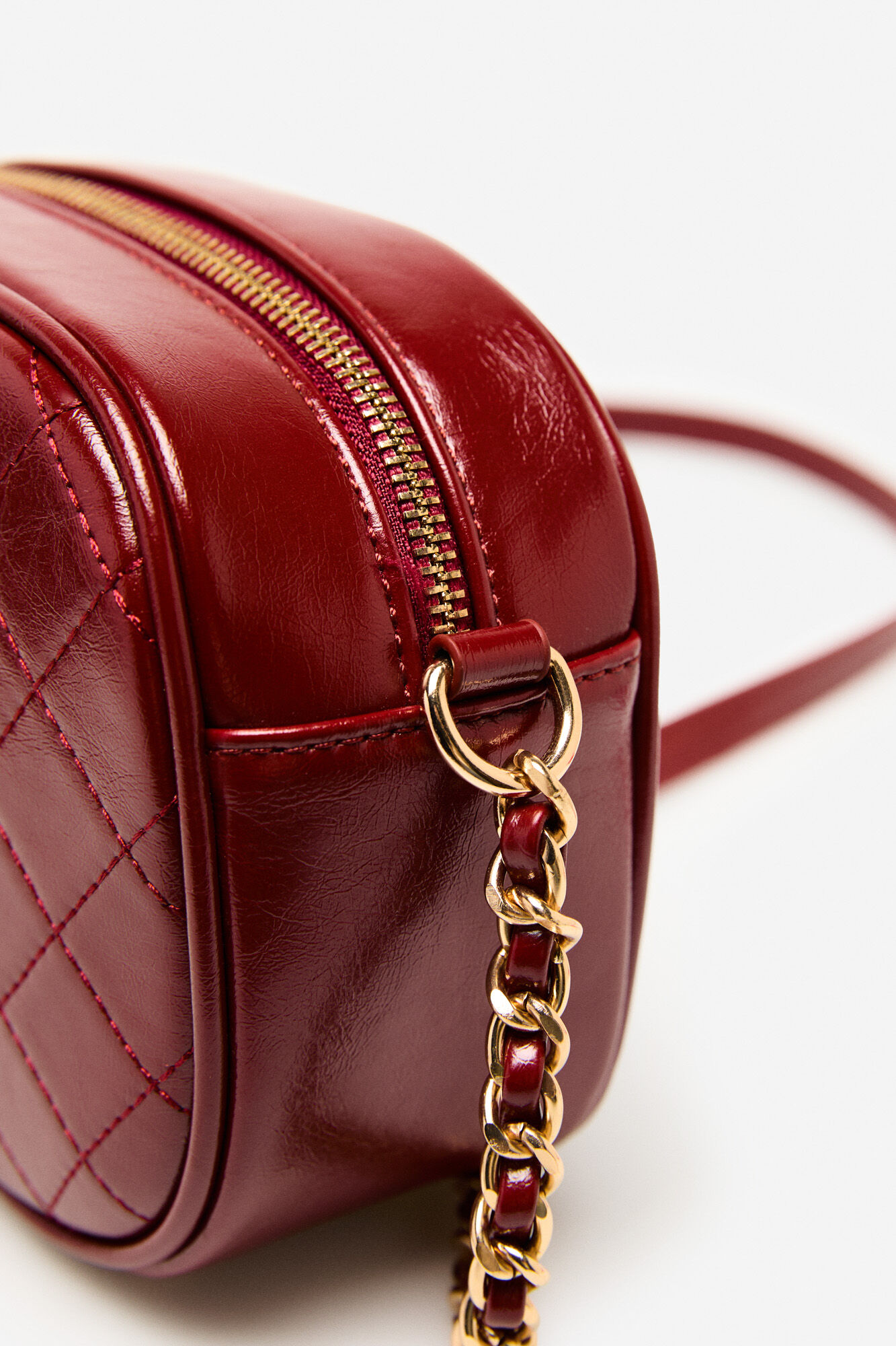 Bandolera acolchada Bolsos de mujer Cortefiel
