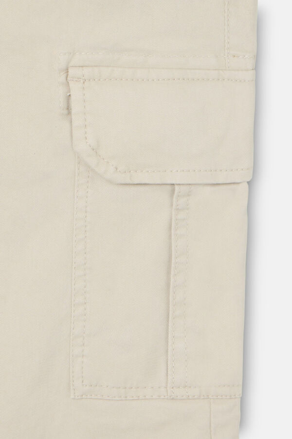 Silbon Calça cargo casual Tostado