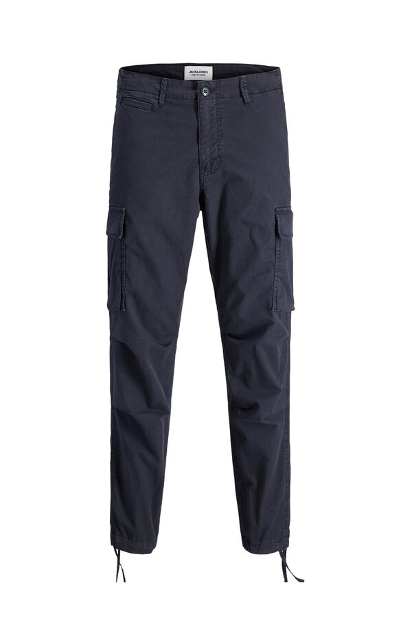 Jack & Jones Calça cargo de regular fit Cinzento