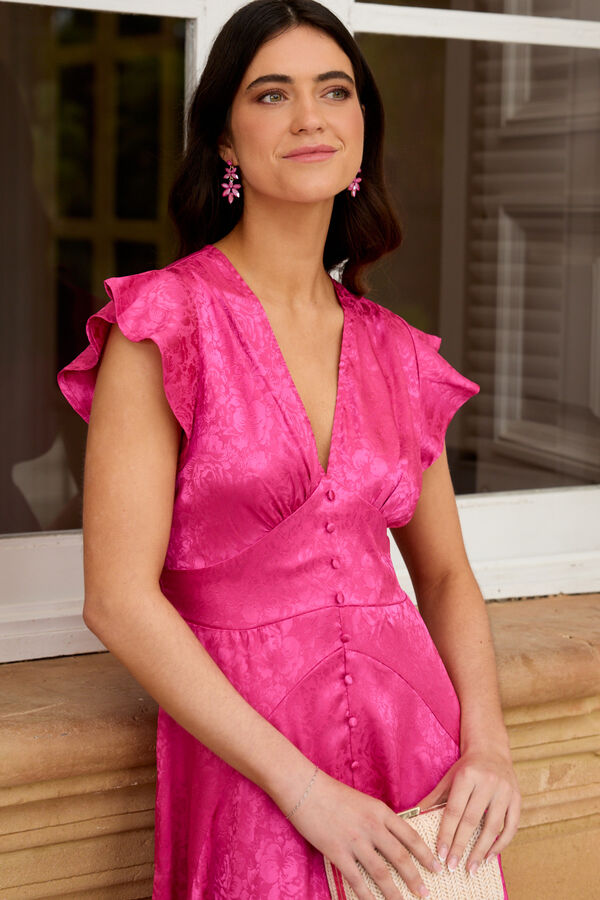 Pol&iacute;n Et Moi Vestido de convidada Alexia Subiu