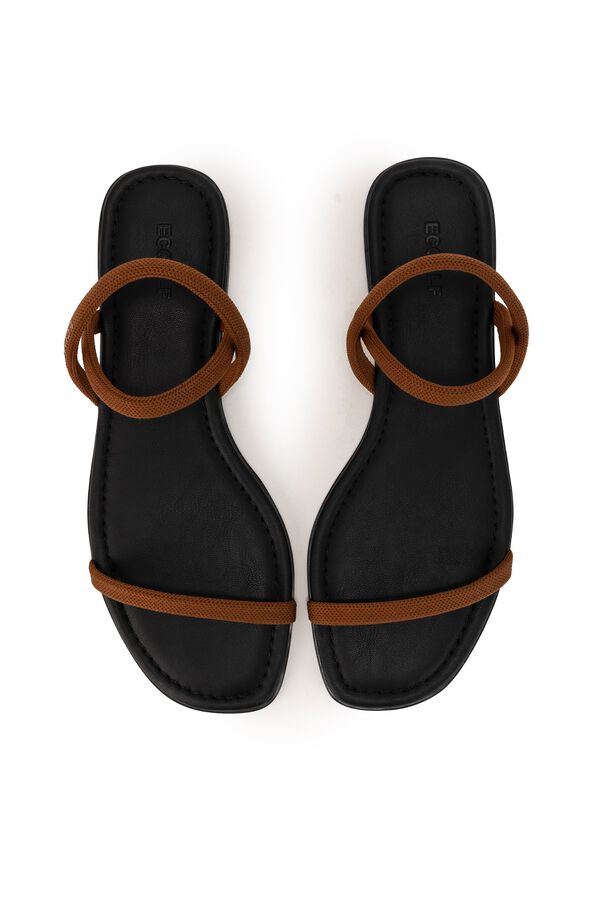 Ecoalf Sand&aacute;lias Delhi Castanho