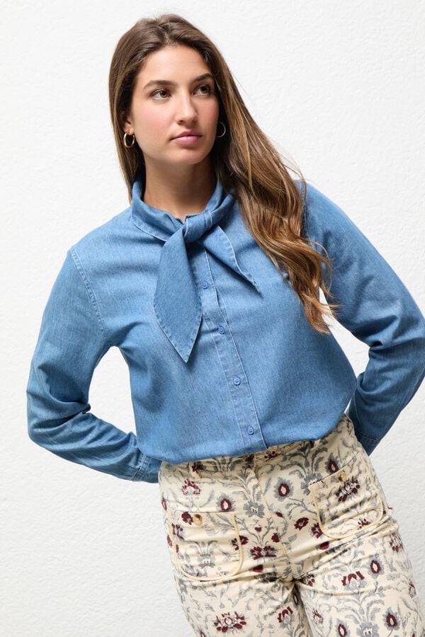 El Ganso Denim Rossi shirt Blue