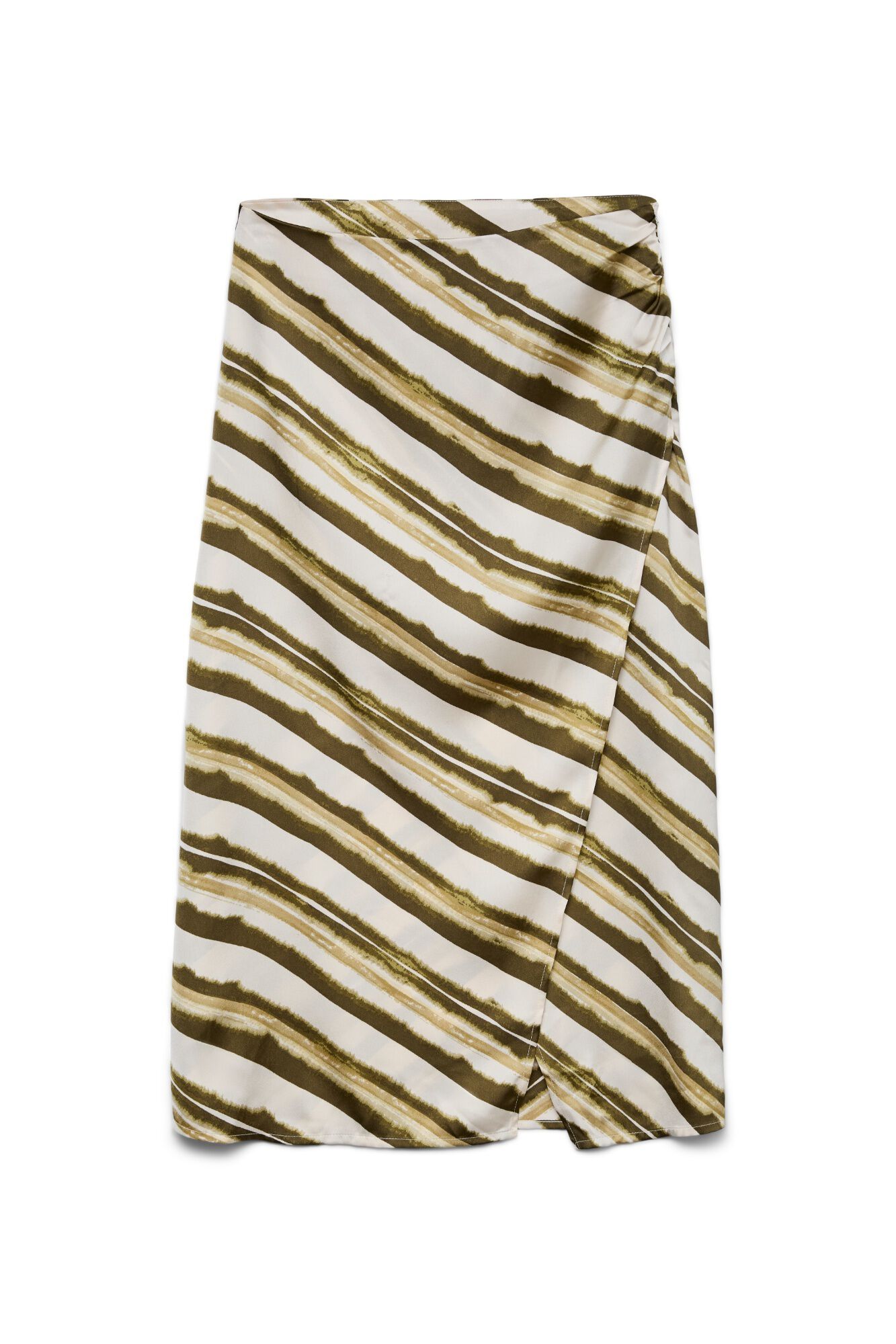 Vero Moda Saia midi acetinada