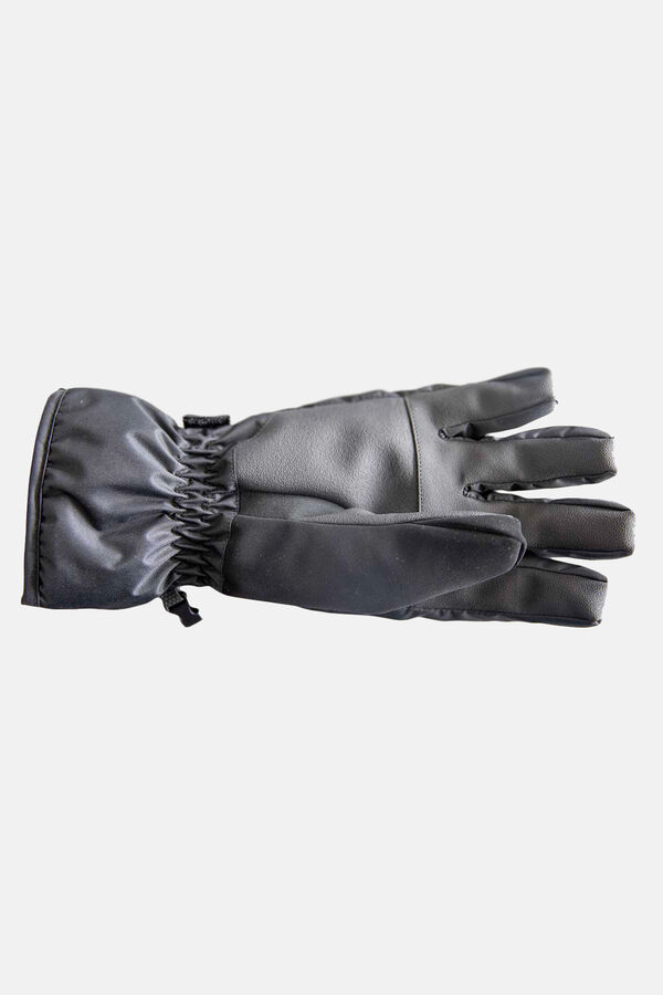 Cortefiel Mount-Tex membrane gloves Black