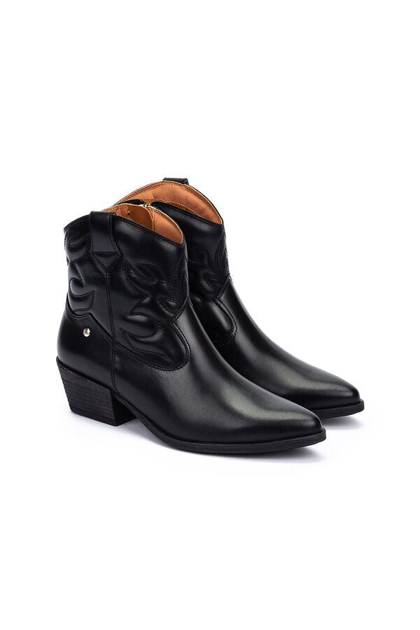 Pikolinos Botins de salto alto Preto