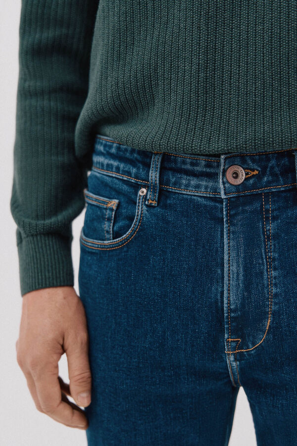 Cortefiel Straight-fit jeans Blue