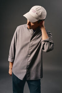 OOTO Camisa twill liso tencel algodón