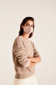 Cortefiel Slow Love mask Pink