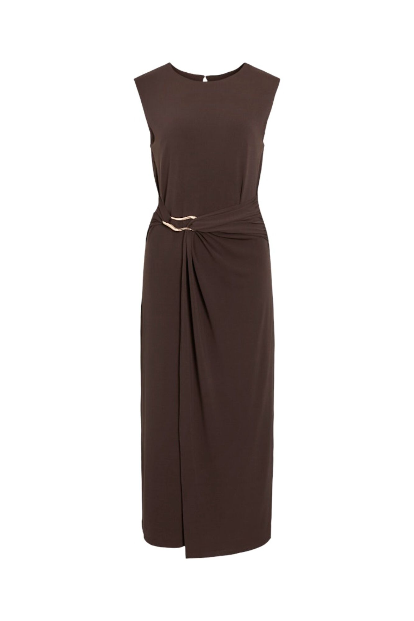 Vila Vestido midi com aplica&ccedil;&atilde;o
