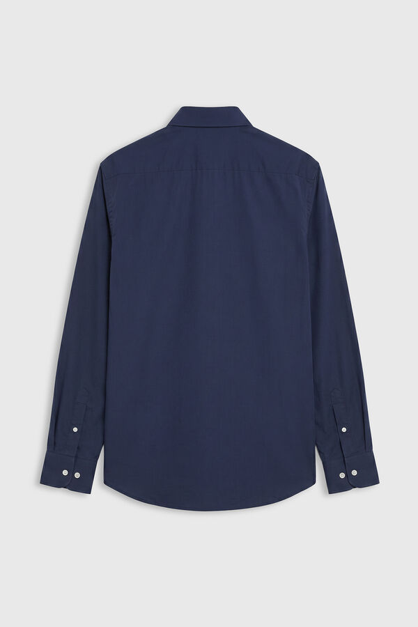 Valecuatro Camisa semibordada United Polo Azul