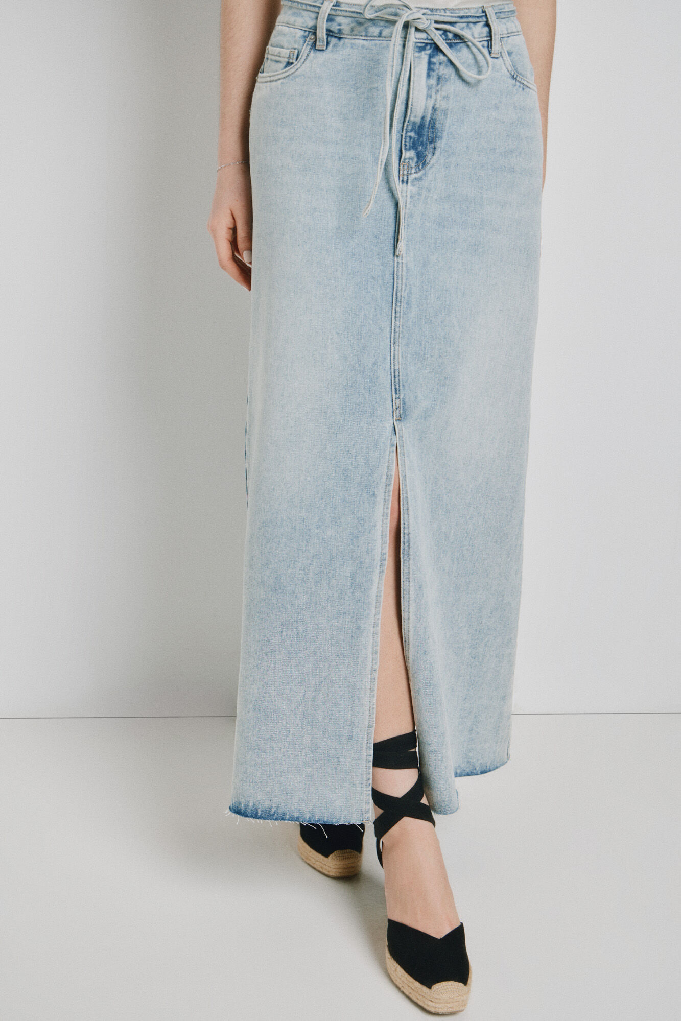 Vero Moda Saia comprida em denim