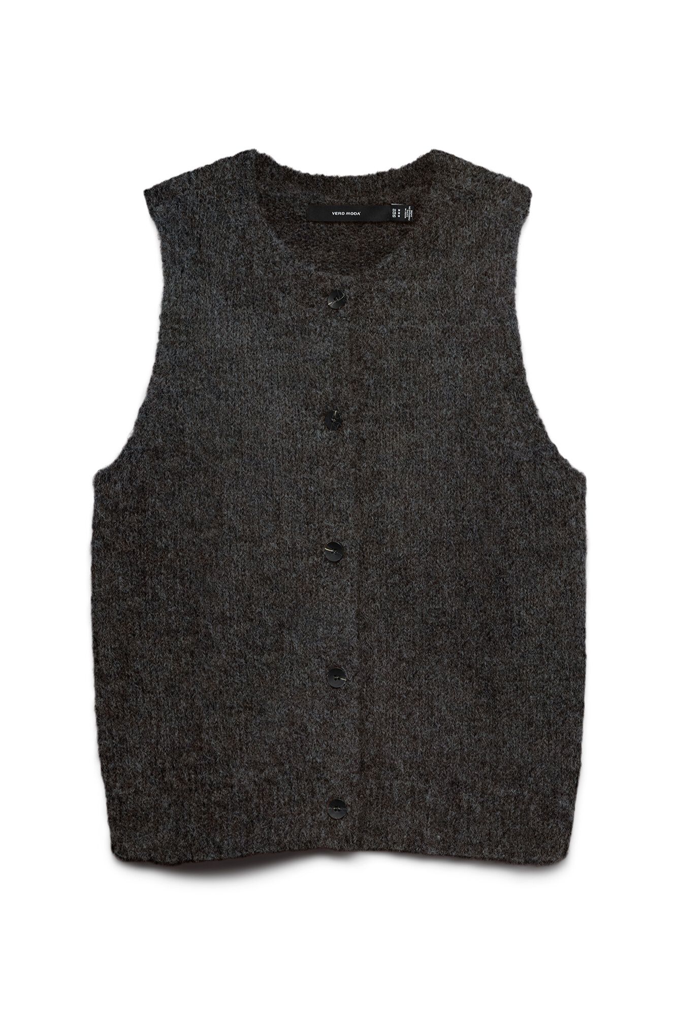 Vero Moda Colete de malha com bot&otilde;es