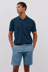Cortefiel Chino bermuda shorts Blue