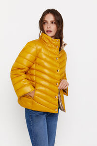 Cortefiel Reversible Thermolite® jacket Yellow