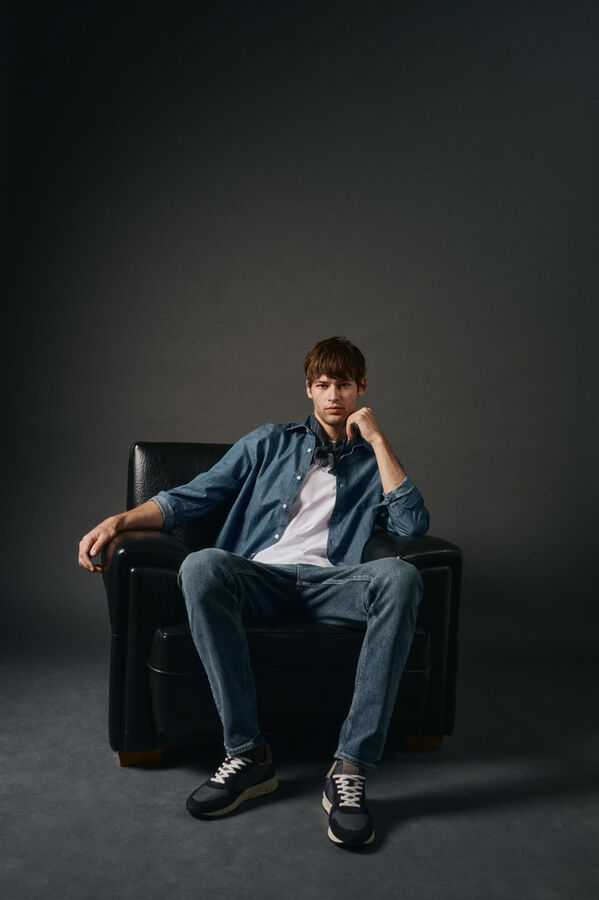 OOTO Denim shirt Blue