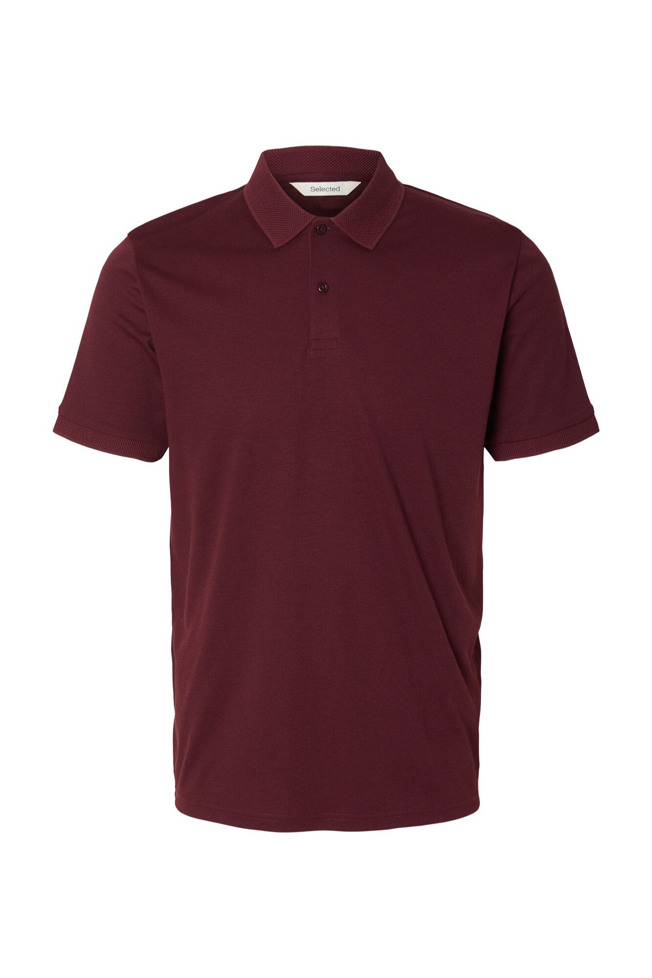 Selected Polo b&aacute;sico em piqu&eacute;