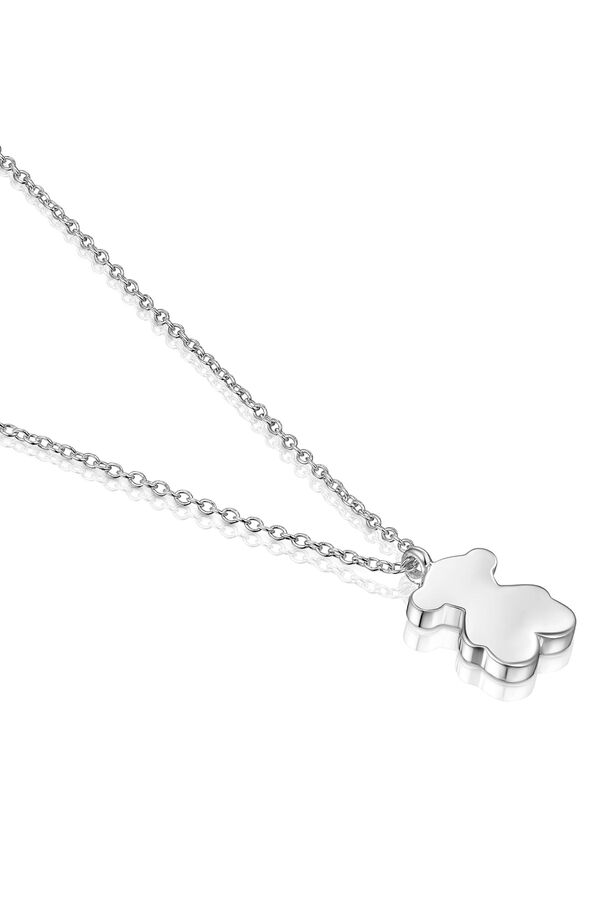 Tous Collar corto plata Sweet Dolls Gris