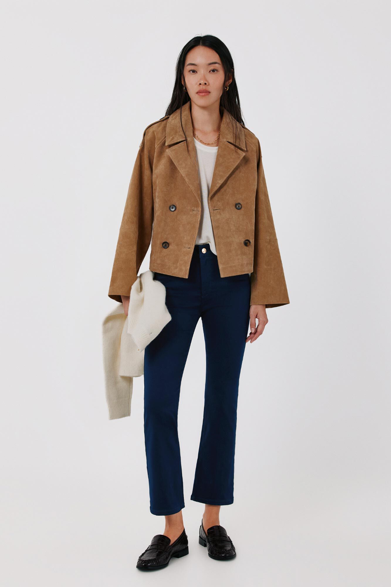 Cortefiel Sensational cropped flare jeans