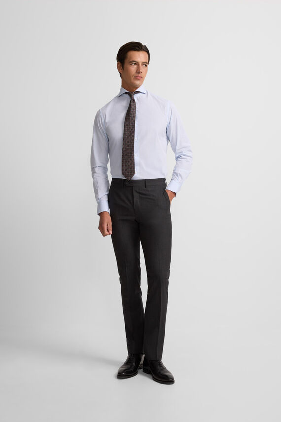 Pantalón traje clasico espiga