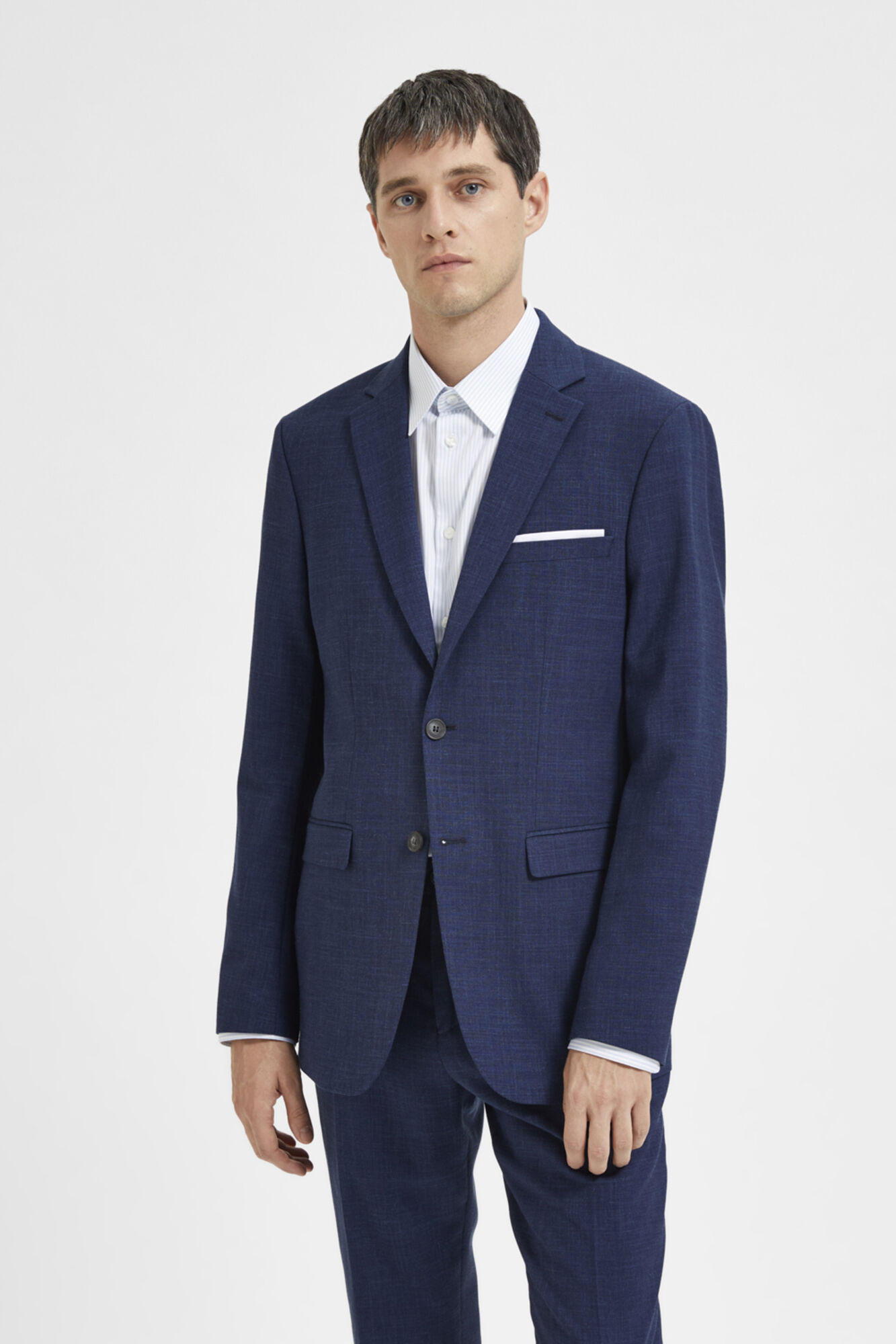 Slim fit linen blazer Men s blazers Cortefiel