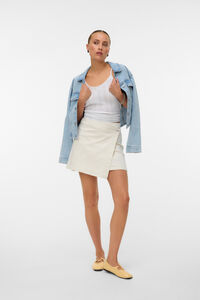 Vero Moda Falda corta vaquera
