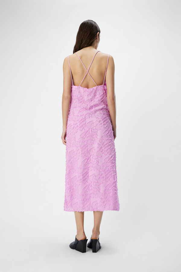 Object Vestido de alças midi  Roxo