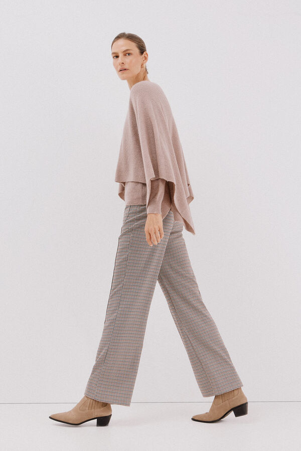Cortefiel Jersey built-in layer Beige