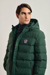 Valecuatro Chaqueta acolchada Emboss color kaki Kaki